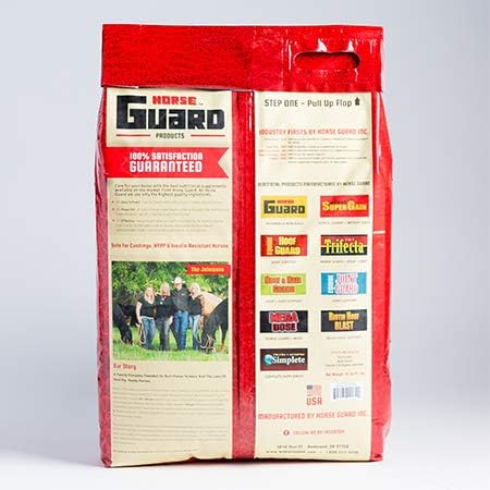 Glow 40 lb, Aids in Weight Gain for Horses and Improves Coat and Condition, High in Omega-3’s