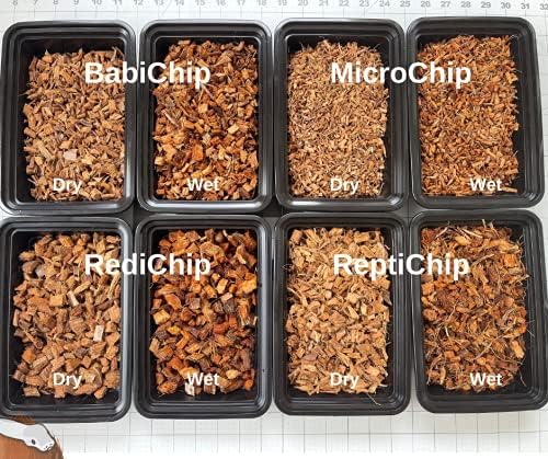 ReptiChip Reptile Bedding Loose Coconut Chip 12 Quart 2 Pack Coco Husk Substrate Mulch for Snake Habitat, Ball Python Terrarium, Turtle Tanks, Tortoise Enclosure