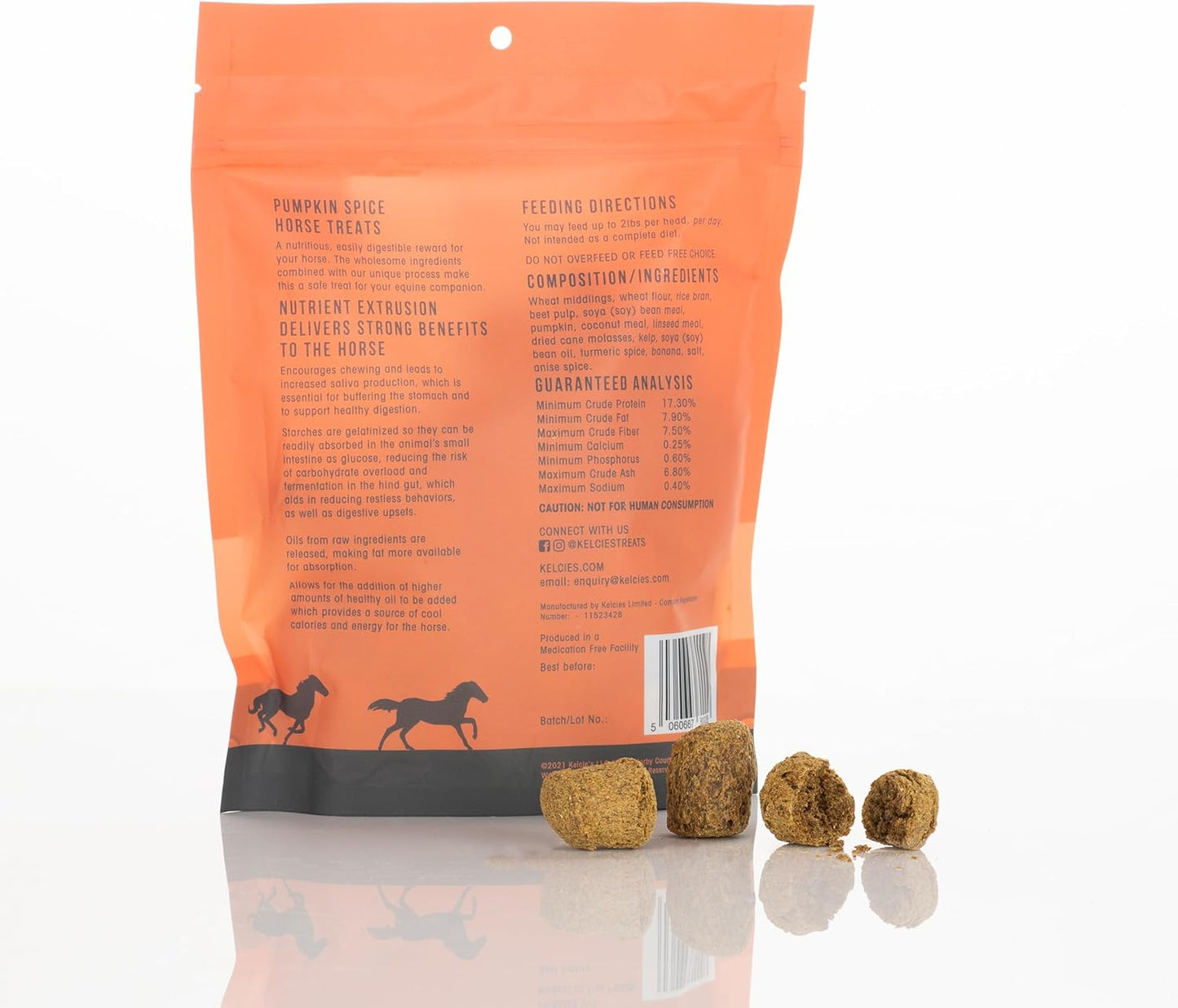 Horses Treats - Low Sugar, Starch, and Carbohydrates | Healthy Treats for Horse Supports Superior Digestion 8 Ounce (1 Pack)