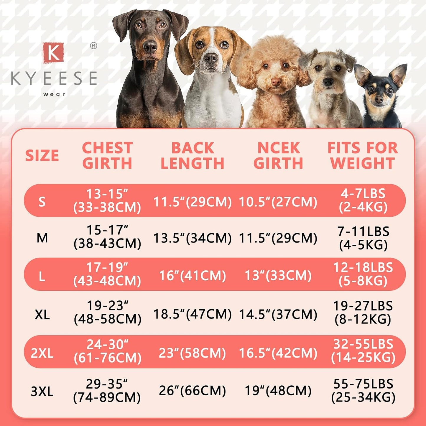 KYEESE 2Pack Dog Sweater Soft Dachshund Clothes Dog Sweaters for Small Dogs Male Warm Pets Coats Stretchy Pets Clothes Pullover Dogs Sweatshirt Turtleneck Small Pet Sweaters