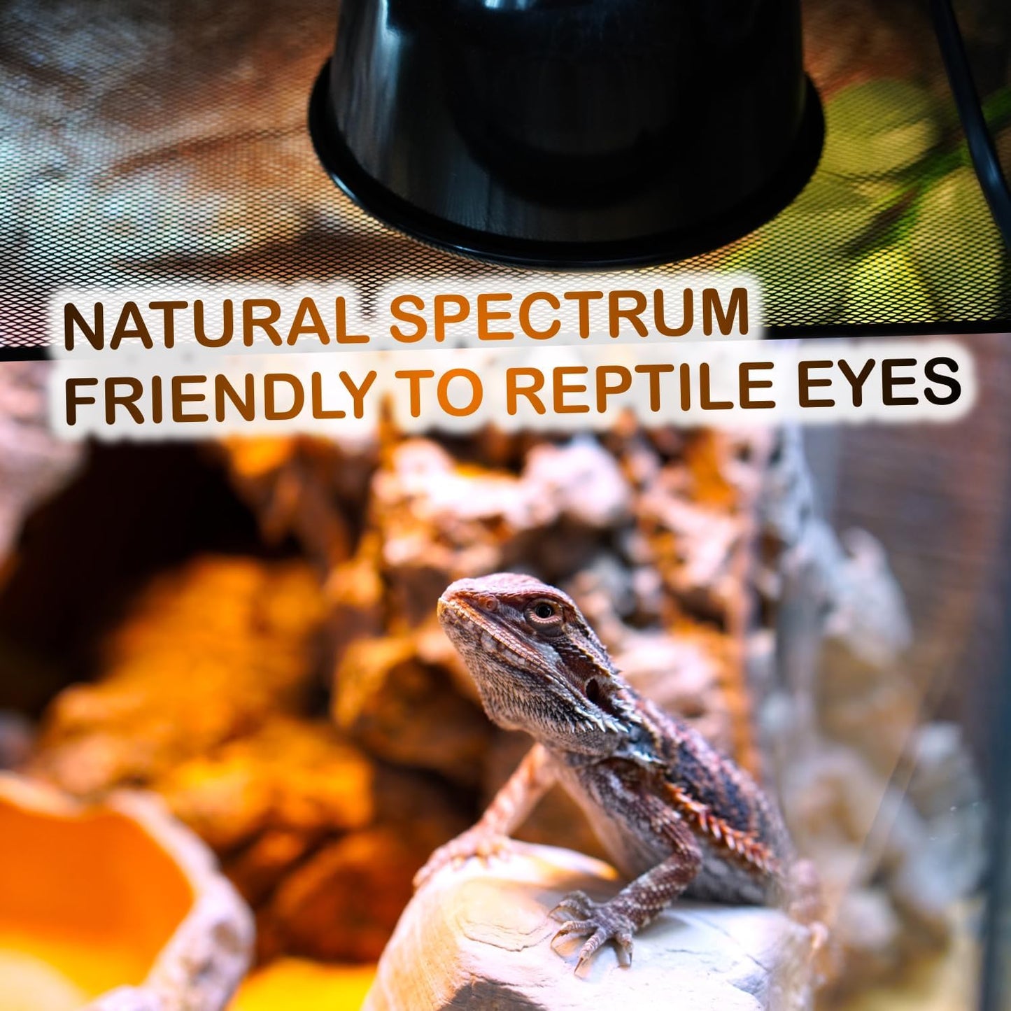 MRREPTILE Reptile Heat Lamp Bulbs, 2-Pack 150W Intense Basking Bulbs, Reptile Basking Lamps, Bearded Dragon Basking Light, Simulated Natural Basking for Reptiles Snakes Lizards Tortoise Heater