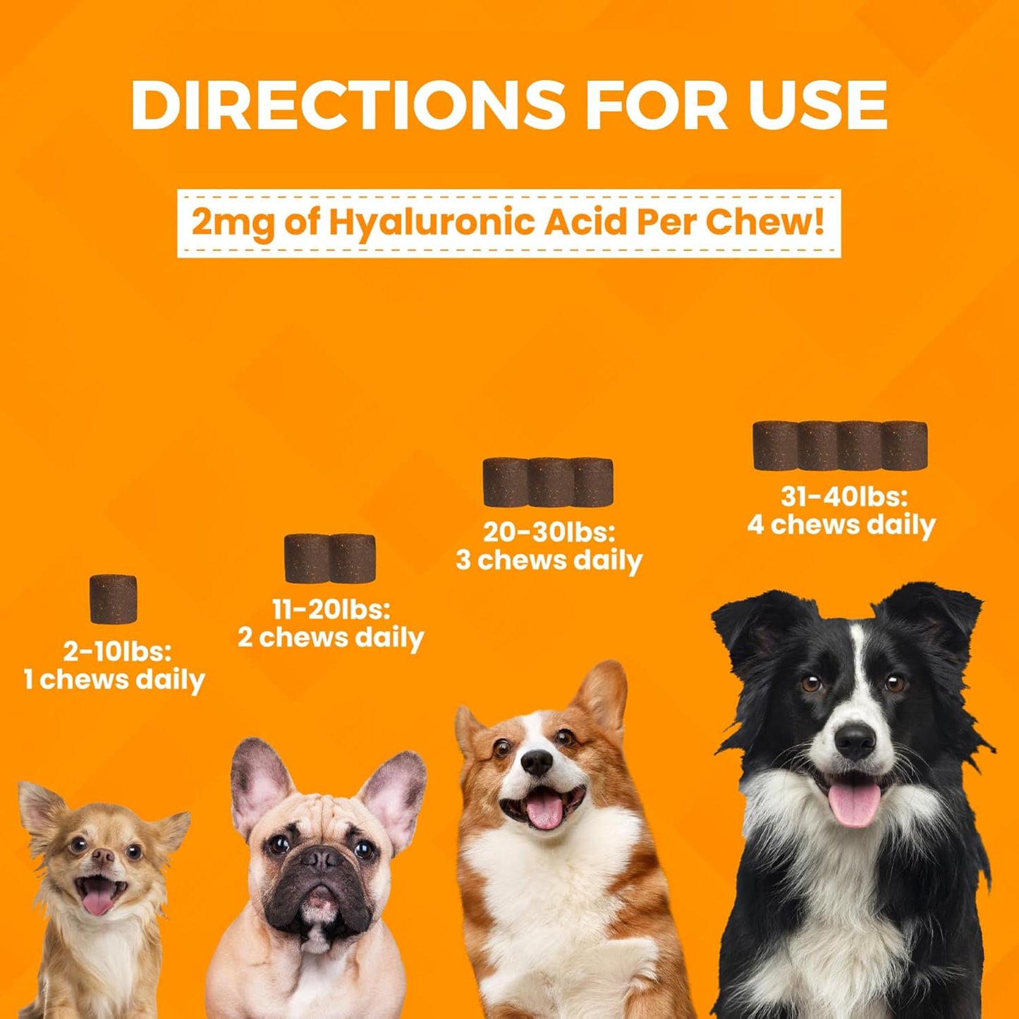 Nootie Progility Mini Hip & Joint Small & Medium Breed Chew Supplement for Dogs, 60 Count
