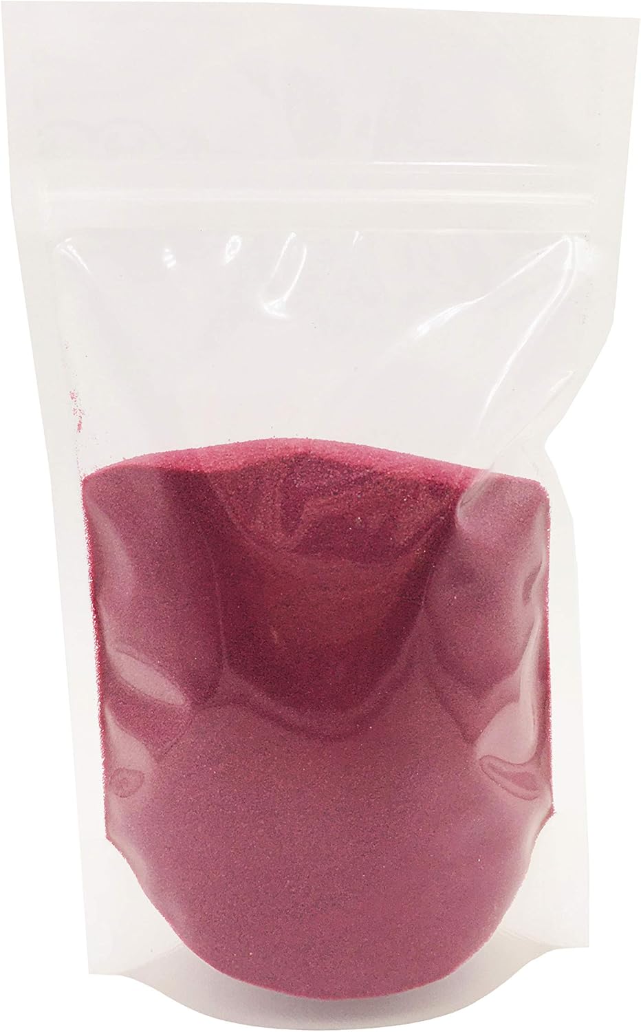 Burgundy Sand - Fine Sand for Zen Garden, Resin Incense Burner, Smudge Bowl, Ritual Incense, Cast Iron Cauldron, Unity Ceremony, Sensory Bin Table, Mandala, Crafts by Alternative Imagination (1 Pound)