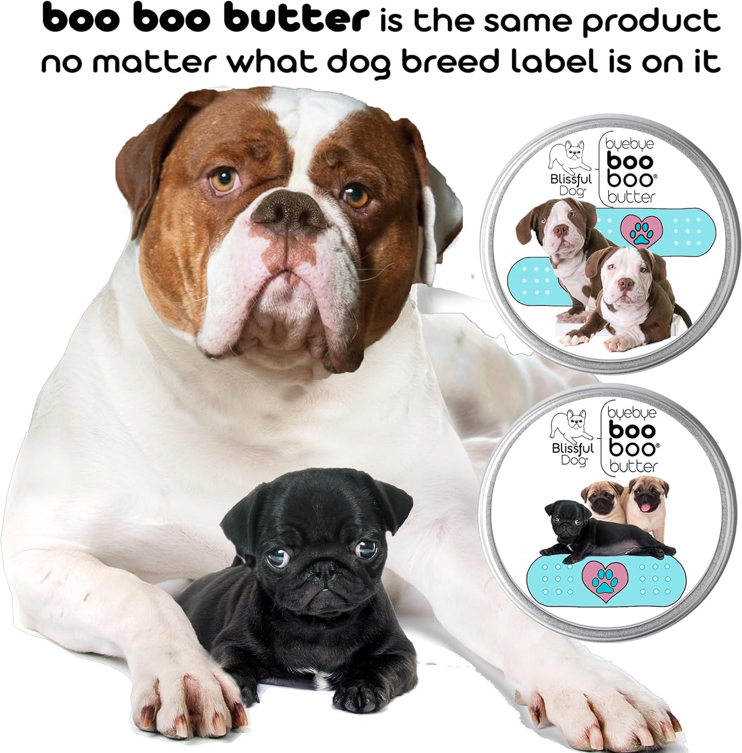 The Blissful Dog Mixed Breed Boo Boo Butter, 16oz