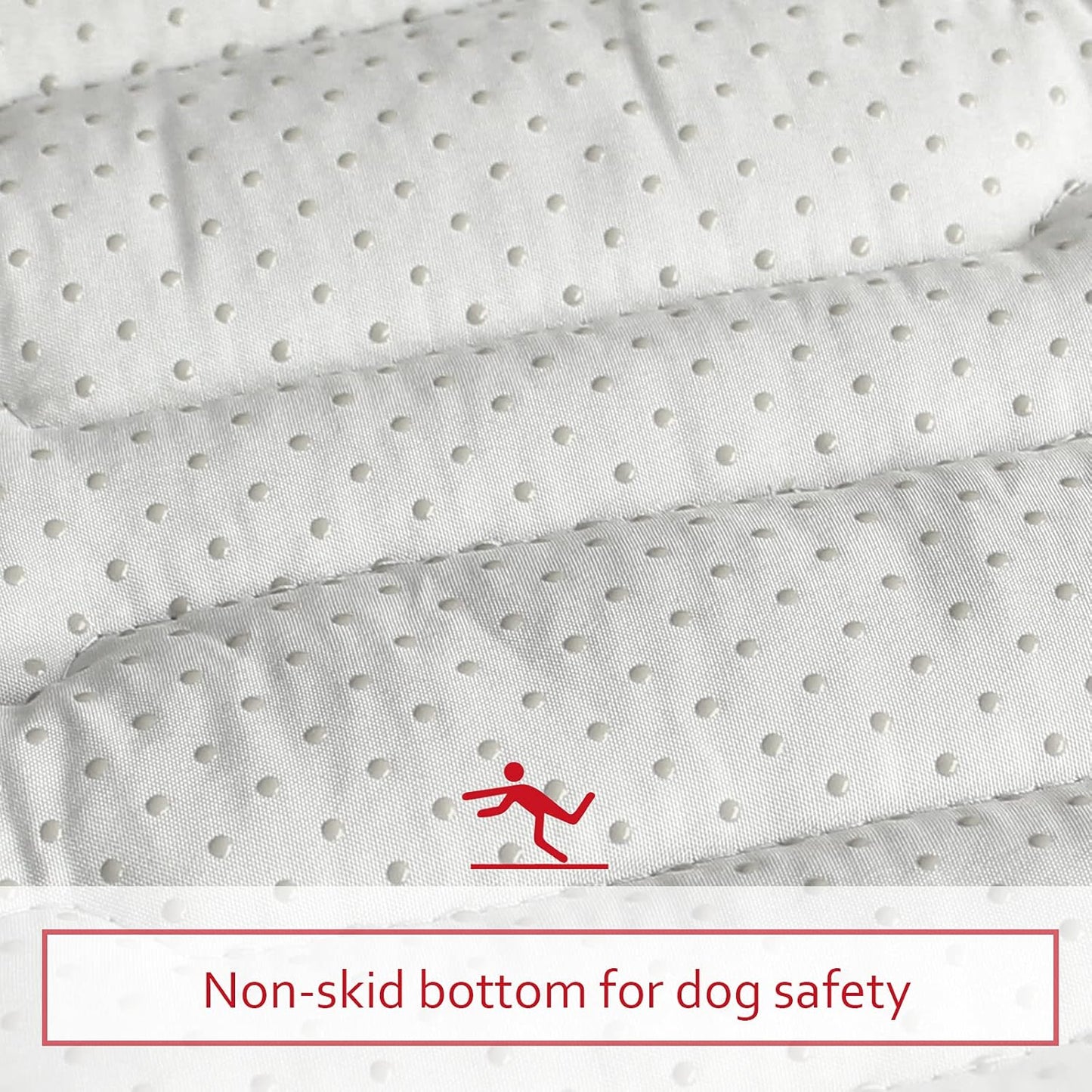 Dog Crate Mat (30" X 19"), Soft Dog Bed Mat with Cute Prints, Personalized Crate Pad, Anti-Slip Bottom, Machine Washable Kennel Pad, Navy