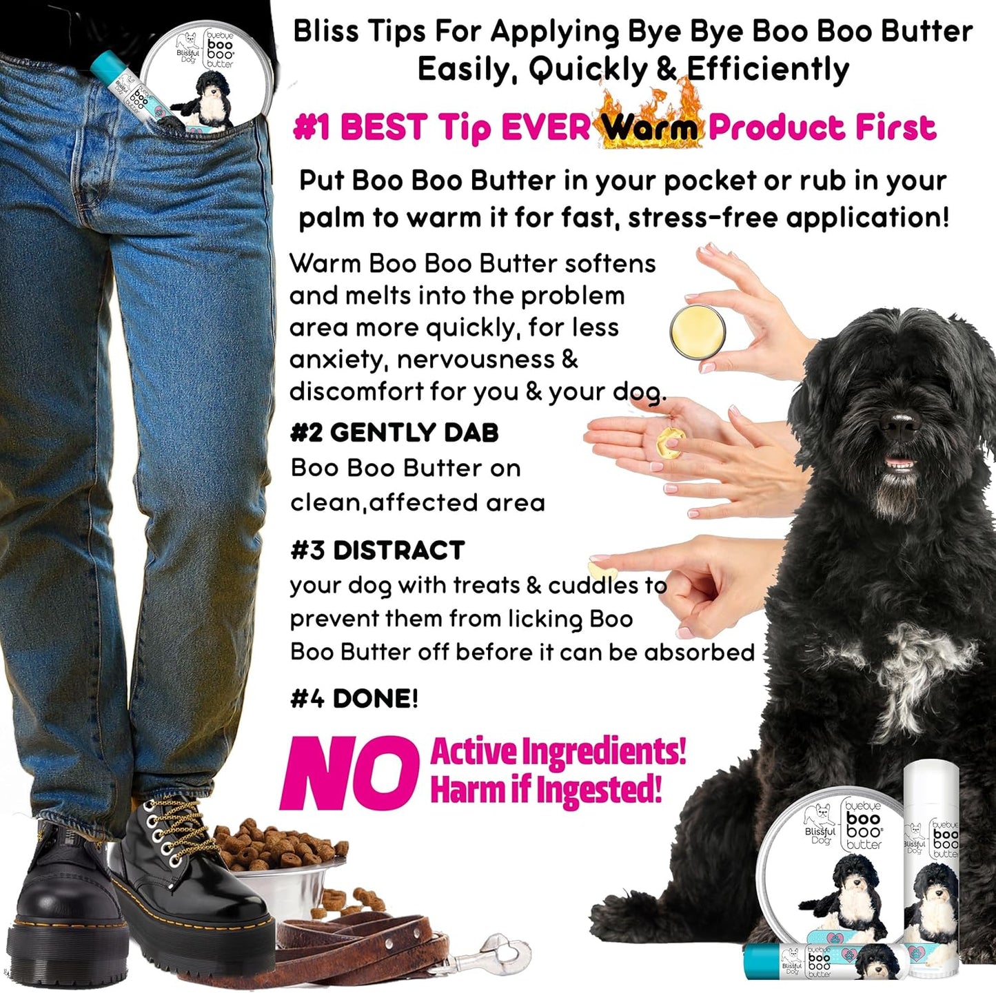 Portuguese Water Dog Boo Boo Butter, 2 oz